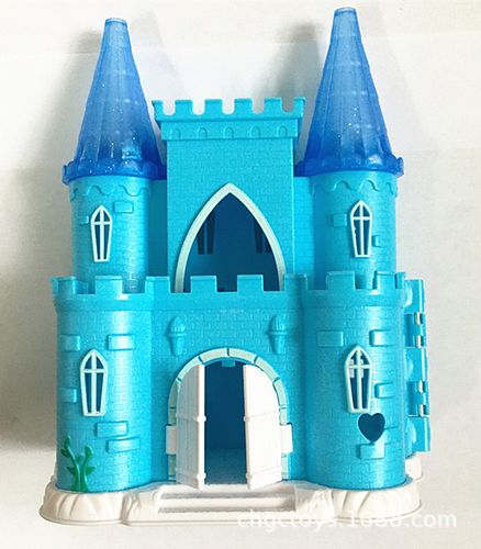 别墅城堡castle doll toys娃娃屋儿童塑料玩具过家家配件99g 厂家